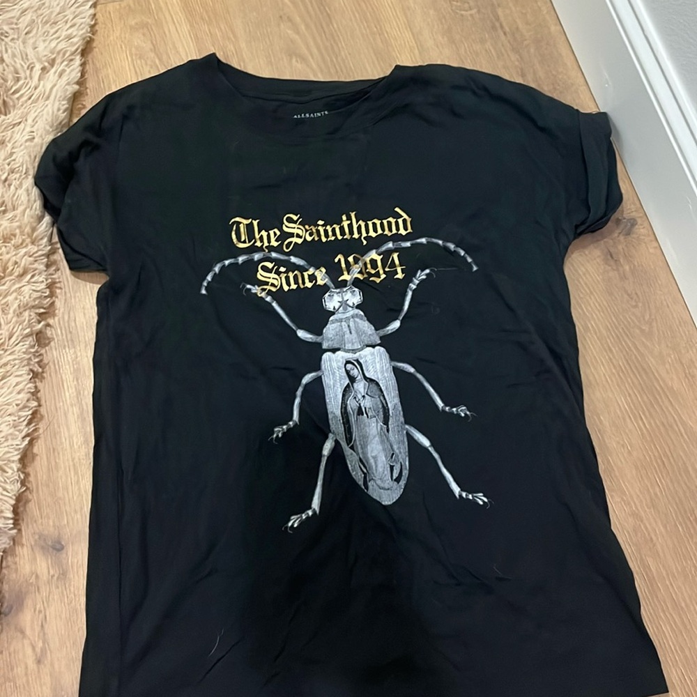 All Saints black shirt from size XS
